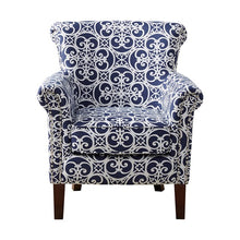 Load image into Gallery viewer, Brooke Tight Back Club Chair - Navy
