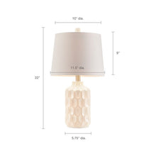 Load image into Gallery viewer, Contour Table Lamp - Ivory

