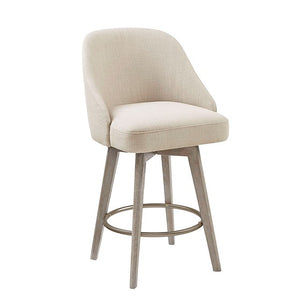 Pearce Counter Stool with Swivel Seat - Sand