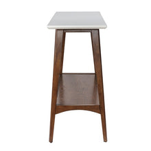 Load image into Gallery viewer, Parker Console - Off-White/Pecan

