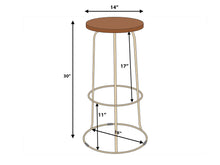 Load image into Gallery viewer, Wilco Bar Stool, Brass
