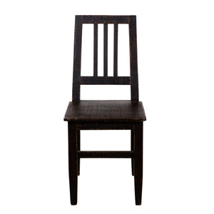 Santagata Dining Chair, Pitched Coal