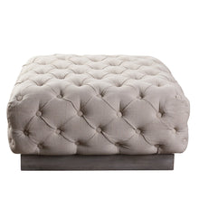 Load image into Gallery viewer, Beckford Square Ottoman, Linen

