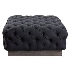 Load image into Gallery viewer, Beckford Square Ottoman, Charcoal
