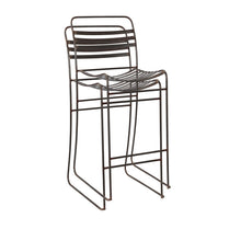 Load image into Gallery viewer, Tobin Stacking Bar Chair, Black (Set Of 2)
