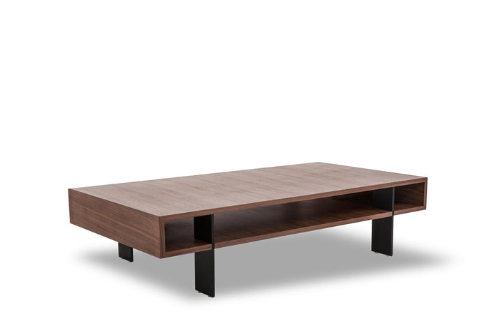 Modrest Stilt - Modern Walnut Coffee Table