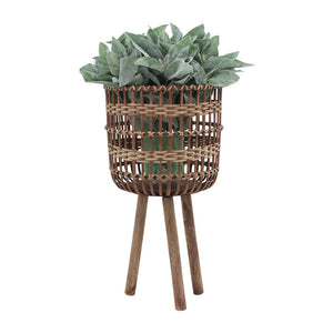 Bamboo Planters Brown (Set of 3)