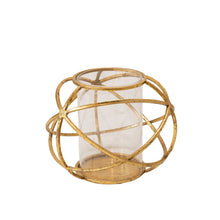 Load image into Gallery viewer, Orb Candle Holder, Gold (Set of 2)
