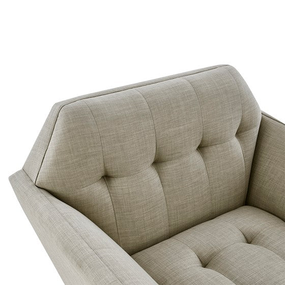 Newport Lounge Chair - Light Grey