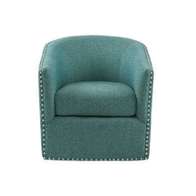 Load image into Gallery viewer, Tyler  Swivel Chair - Teal Multi
