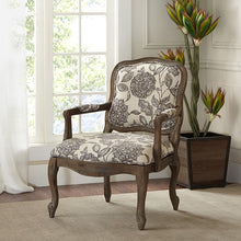 Load image into Gallery viewer, Monroe Camel Back Exposed Wood Chair - Multi
