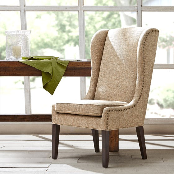 Garbo Captains Dining Chair - Beige