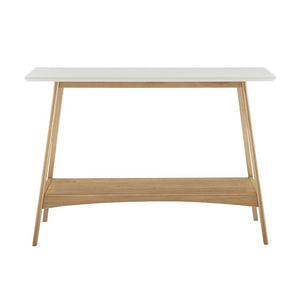 Parker Console - Off-White/Natural