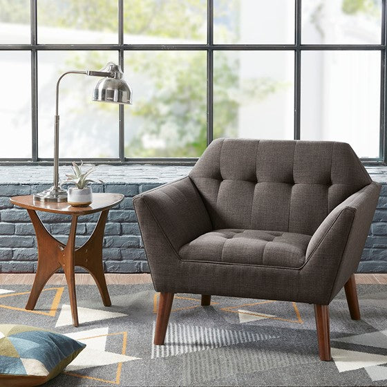 Newport Lounge Chair - Charcoal