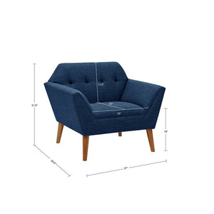 Newport Lounge Chair - Blue