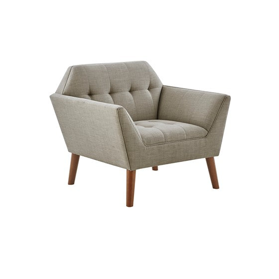 Newport Lounge Chair - Light Grey