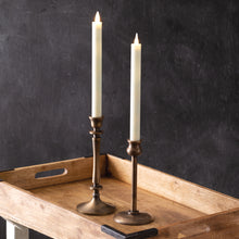 Load image into Gallery viewer, Set of Two Infinite Wick Wax Taper Candles
