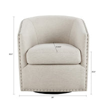 Load image into Gallery viewer, Tyler Swivel Chair - Natural Multi
