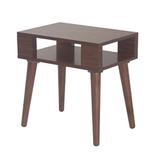 Load image into Gallery viewer, Jayce - Pecan Mid Century Wood End table
