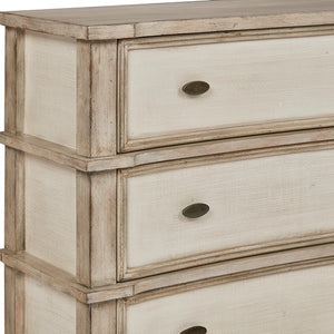 Alcott 3 drawer chest - Natural/Cream