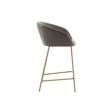 Load image into Gallery viewer, Isadora  Counter Stool - Brown/Gold
