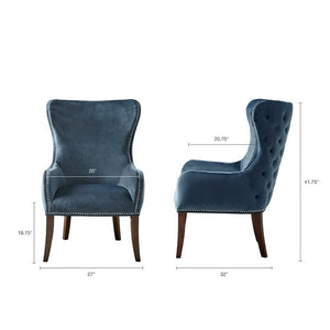 Hancock Upholstered Chair - Blue