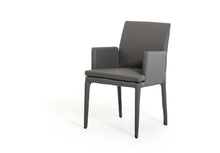 Load image into Gallery viewer, Modrest Dex Modern Grey Leatherette Dining Chair
