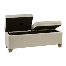 Load image into Gallery viewer, Ashcroft Storage Bench - Natural
