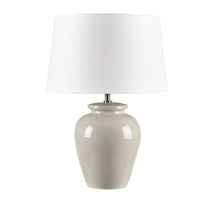 Anzio Table Lamp - Cream