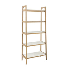 Load image into Gallery viewer, Parker Shelf / Bookcase - Off-White/Natural
