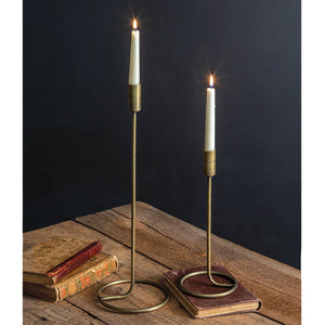 Set of Two Taper Candle Holders
