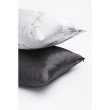 Load image into Gallery viewer, Standard Satin Pillowcase, Charcoal

