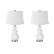 Load image into Gallery viewer, Covey Table Lamp Set of 2 - White
