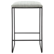 Load image into Gallery viewer, Hastings Counter Stool - Grey/Black
