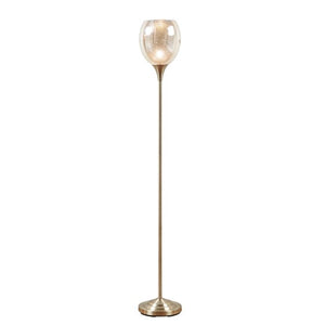 Bellow Bellow Floor Lamp - Anique Brass