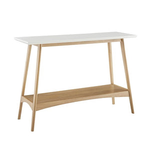 Parker Console - Off-White/Natural