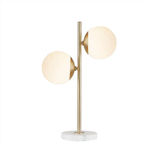 Load image into Gallery viewer, Holloway Table Lamp - White/Gold
