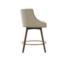 Load image into Gallery viewer, Mateo Swivel Counterstool - Beige Multi
