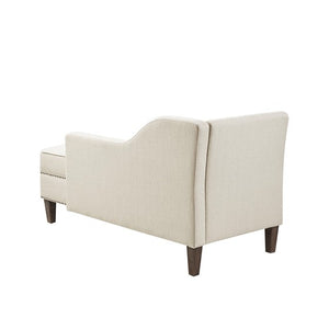 Trinity Accent Chaise - Ivory