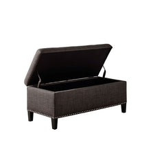 Load image into Gallery viewer, Shandra II Tufted Top Storage Bench - Charcoal
