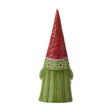 Load image into Gallery viewer, Christmas Gnome Green with Ornaments Figurine
