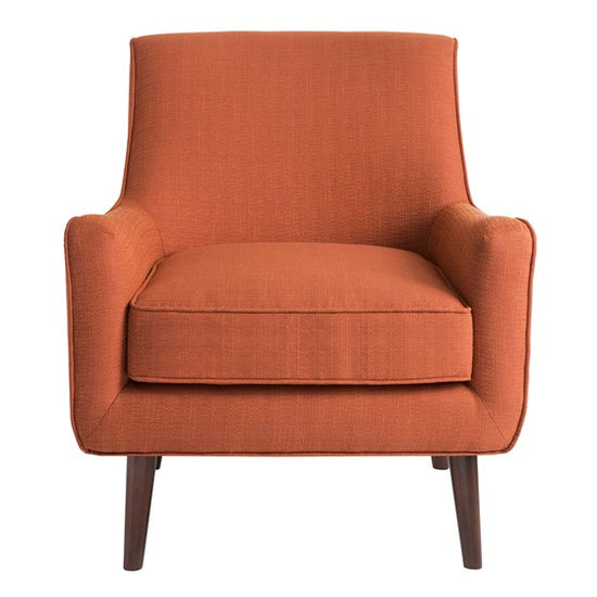 Oxford Mid-Century Accent Chair - Burnt Orange