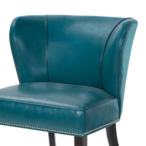 Hilton Armless Accent Chair - Blue