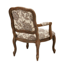 Load image into Gallery viewer, Monroe Camel Back Exposed Wood Chair - Multi
