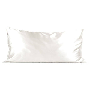 King Satin Pillowcase, Ivory