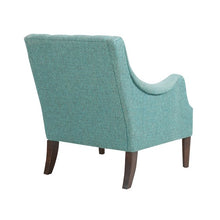 Load image into Gallery viewer, Qwen Button Tufted Accent Chair - Teal
