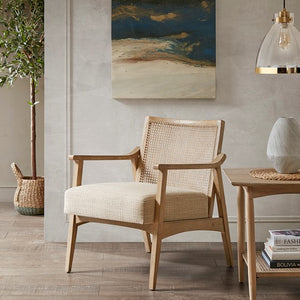 Kelly Accent Chair - Light Brown