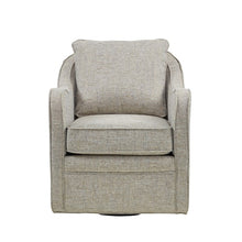 Load image into Gallery viewer, Brianne Wide Seat Swivel Arm Chair - Grey Multi
