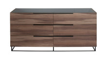 Load image into Gallery viewer, Nova Domus Matteo - Modern Italian Walnut Dresser
