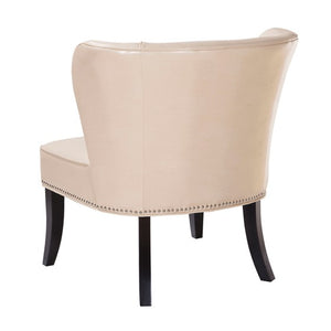Hilton Armless Accent Chair - Ivory